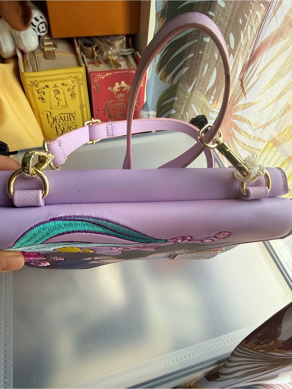Loungefly Disney Ursula Crossbody Bag - Picture 7 of 10